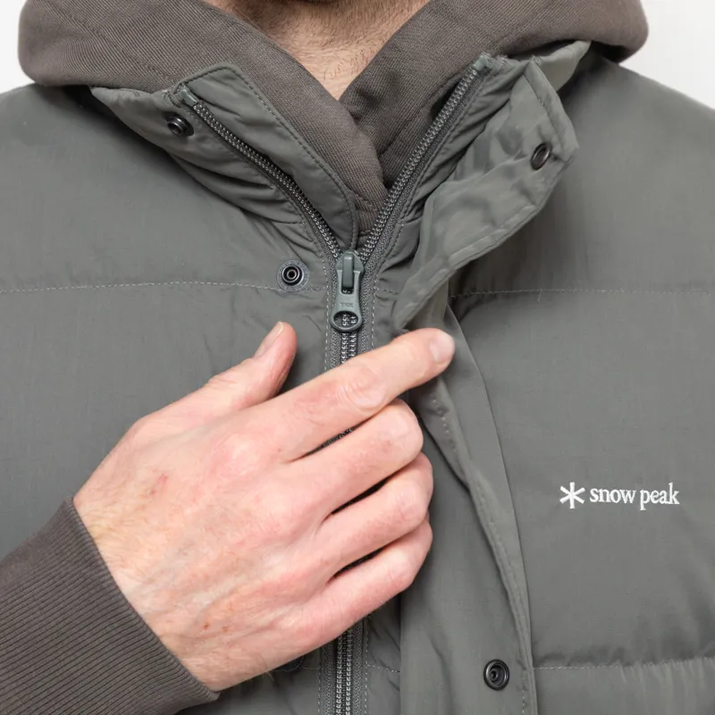 Snow Peak Everyday Down Vest Charcoal-6