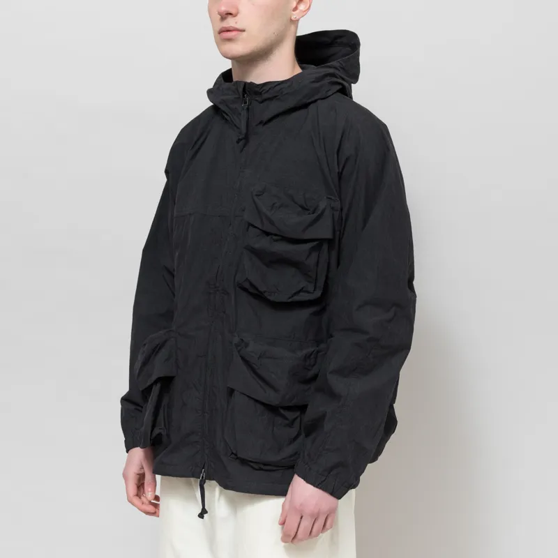 Snow Peak Indigo C/N Parka Black-1