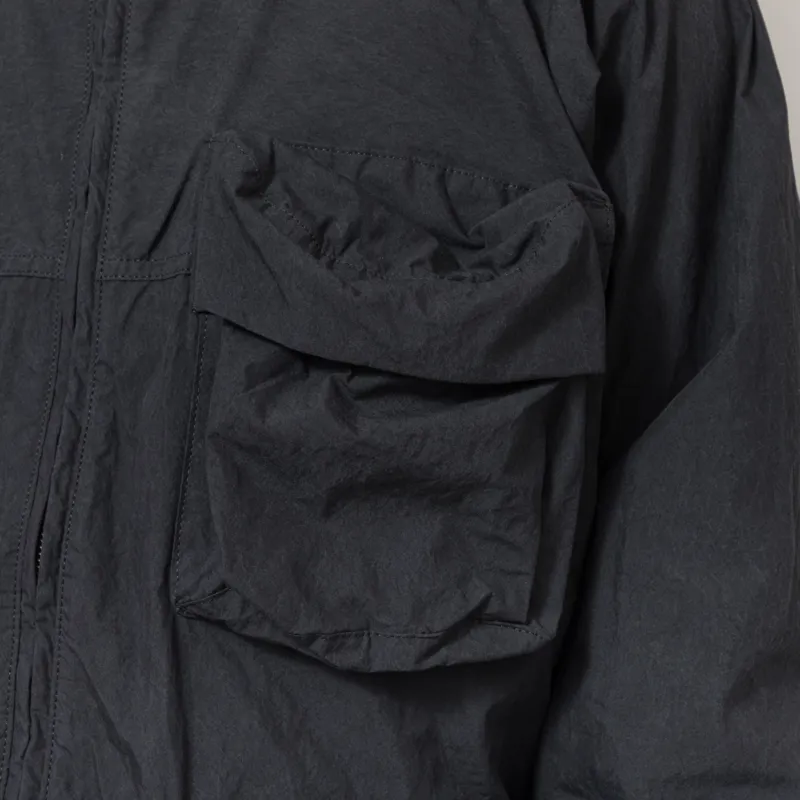 Snow Peak Indigo C/N Parka Black-5
