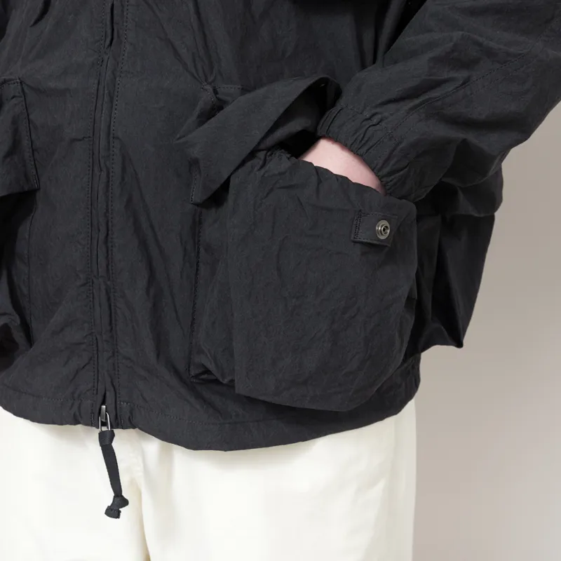 Snow Peak Indigo C/N Parka Black-6