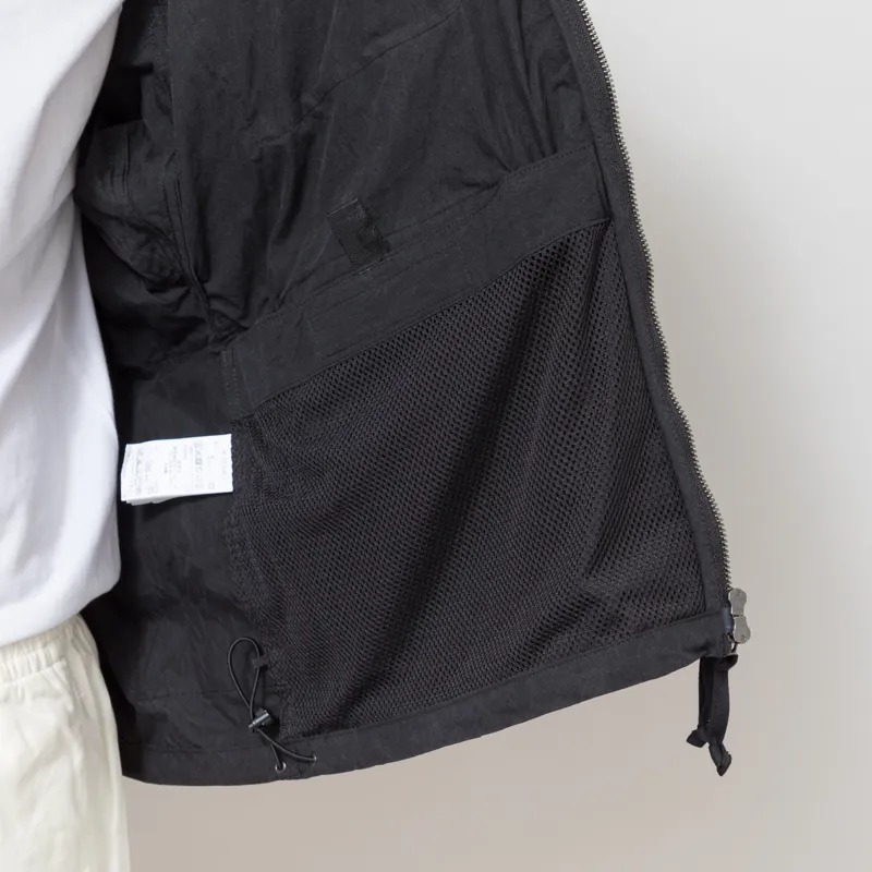 Snow Peak Indigo C/N Parka Black-11