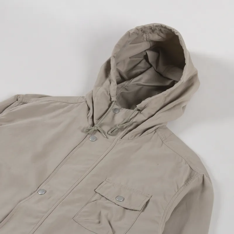 Snow Peak Light Dobby Cloth Parka Greige-4