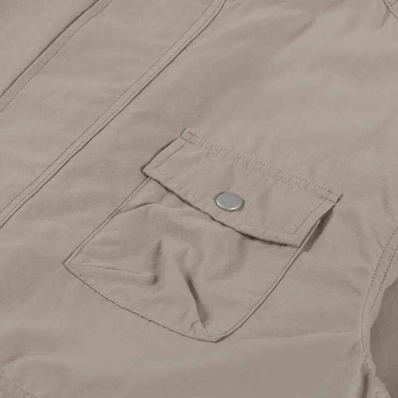 Snow Peak Light Dobby Cloth Parka Greige-10