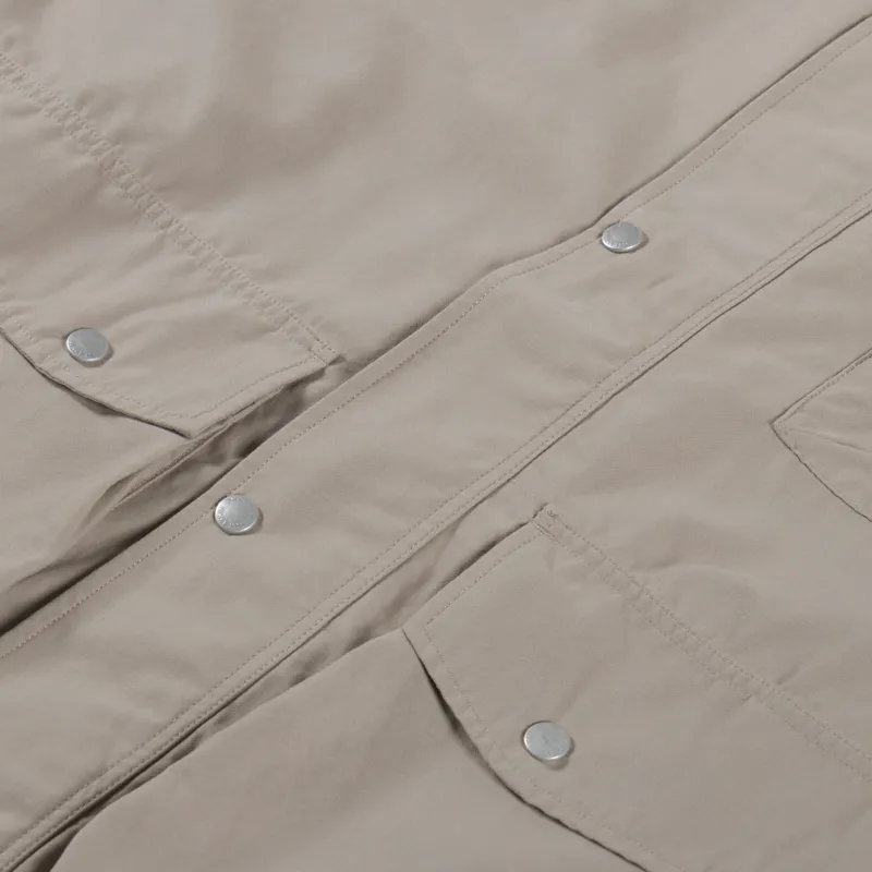 Snow Peak Light Dobby Cloth Parka Greige-11