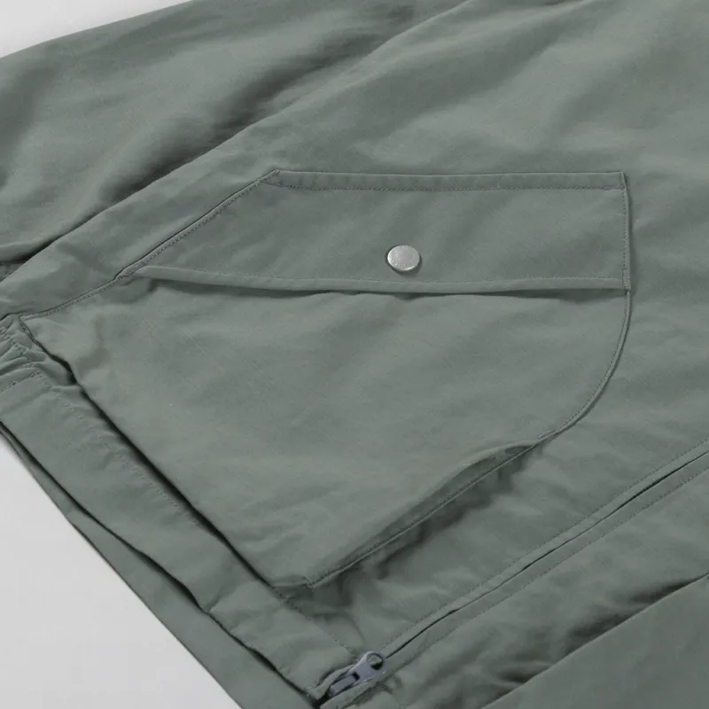 Snow Peak Light Dobby Cloth Harrington Jacket Foliage-5