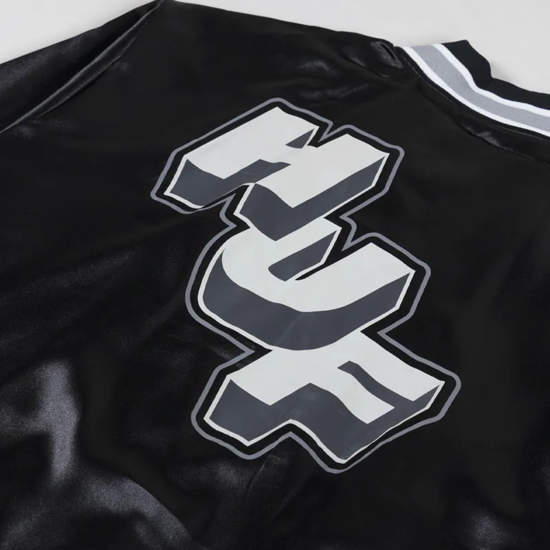 Huff Galactic Stack Baseball Jacket Black-4