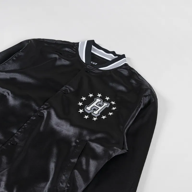Huff Galactic Stack Baseball Jacket Black-3