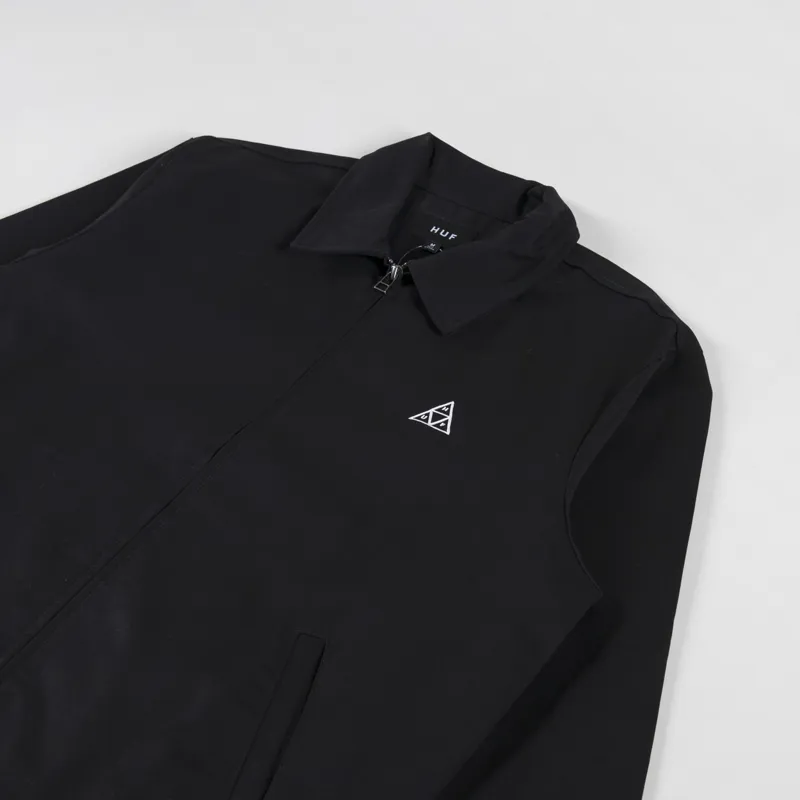 Huf Set Triple Triangle Shop Jacket Black-2