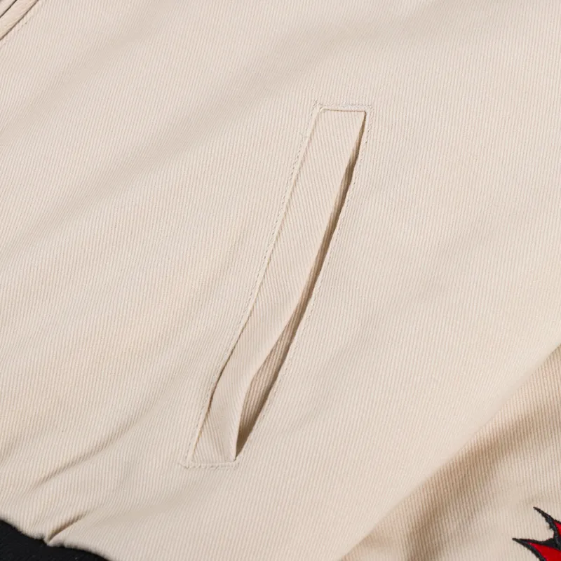 Huf Bledsoe Work Jacket Natural-9