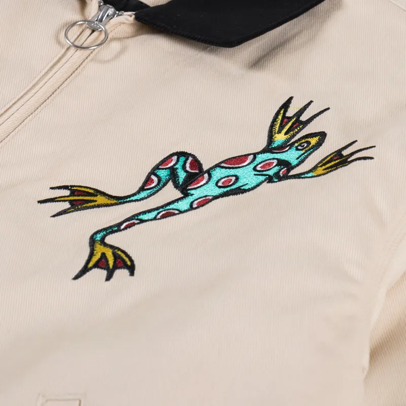 Huf Bledsoe Work Jacket Natural-7