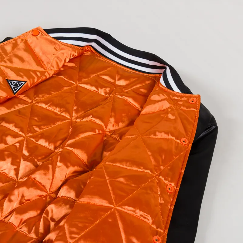 Huf Back 2 Back Reversible Jacket Black Orange-6