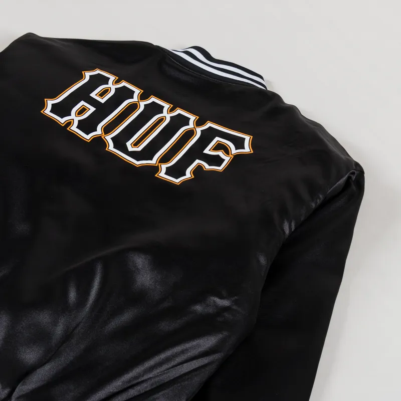 Huf Back 2 Back Reversible Jacket Black Orange-7