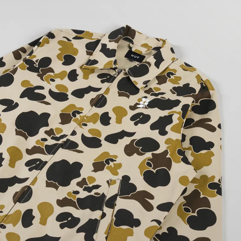 Huf Set Megablast Camo Shop Jacket Duck Camo-2