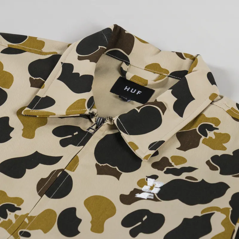Huf Set Megablast Camo Shop Jacket Duck Camo-4