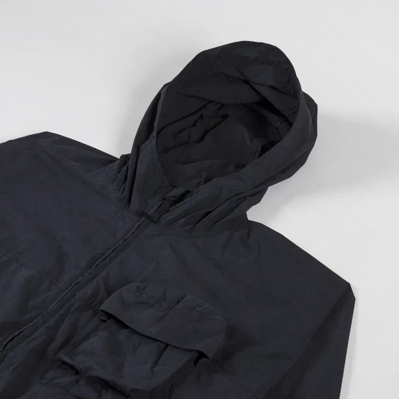 Snow Peak Mens Indigo C/N Parka Black