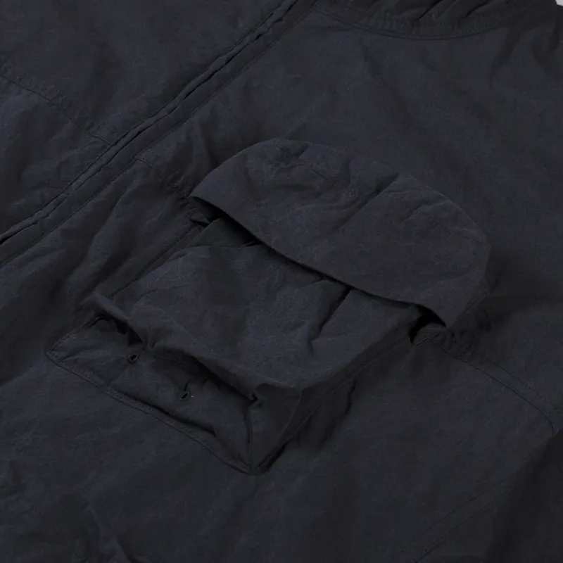 Snow Peak Indigo C/N Parka Black-4