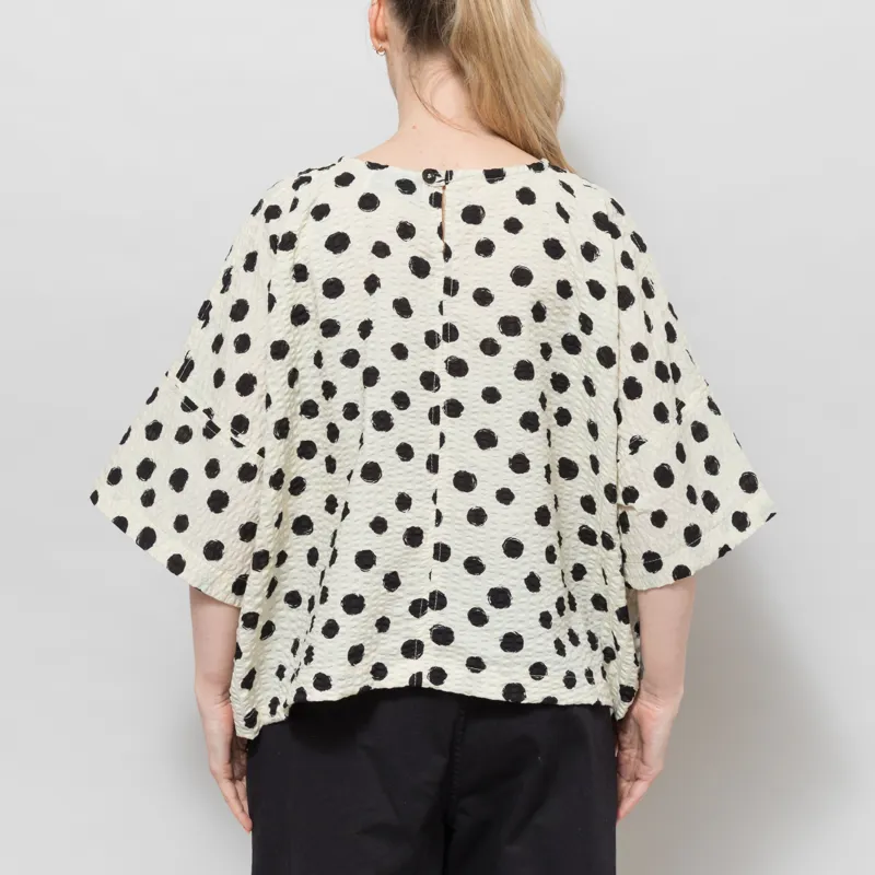 Kate Sheridan Womens Edie Top Mono Spot-2