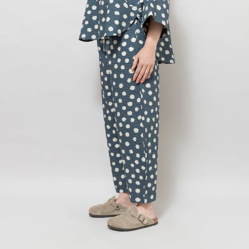 Kate Sheridan Womens Buoy Trousers Blue Spot-1