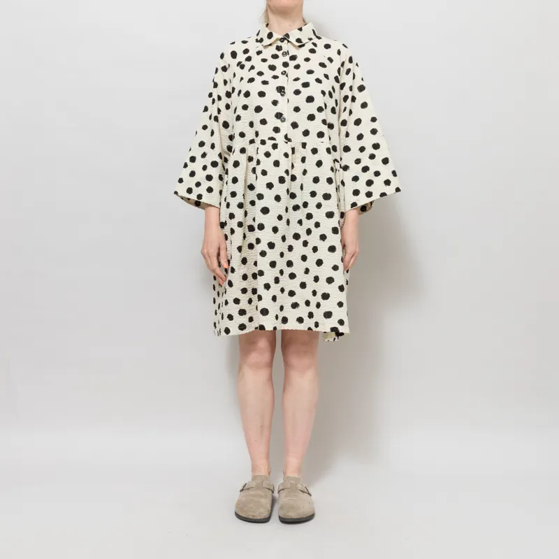 Kate Sheridan Womens Folk Dress Mono Spot-1
