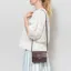 Kate Sheridan Womens Mini Tab Bag Truffle