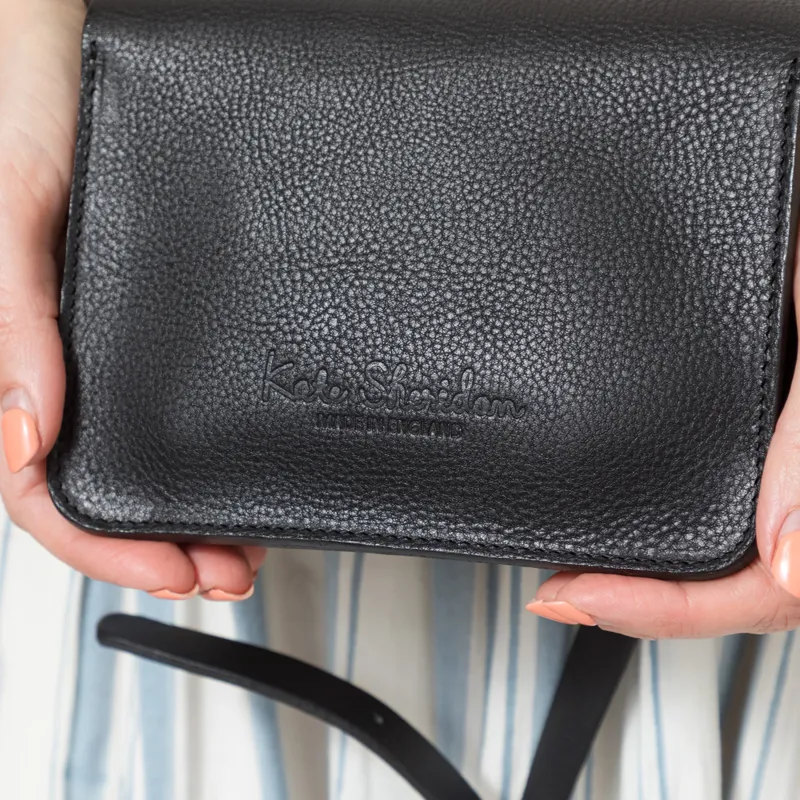 Kate Sheridan Womens Mini Tab Bag Black-6