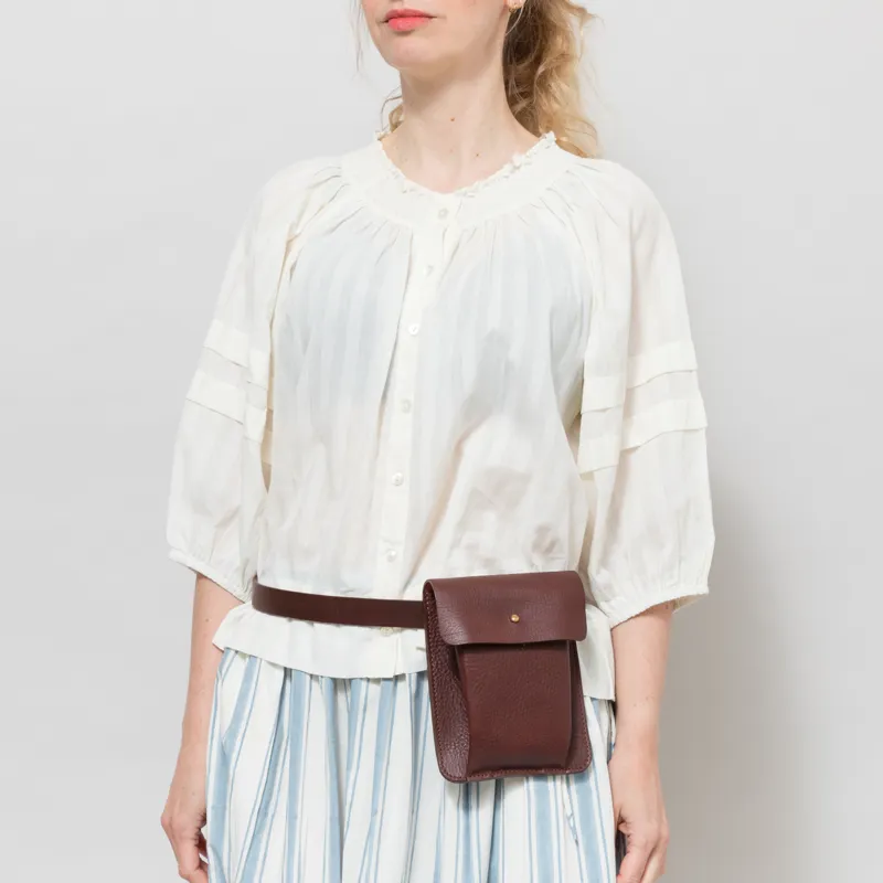 Kate Sheridan Womens House Pouch Chestnut