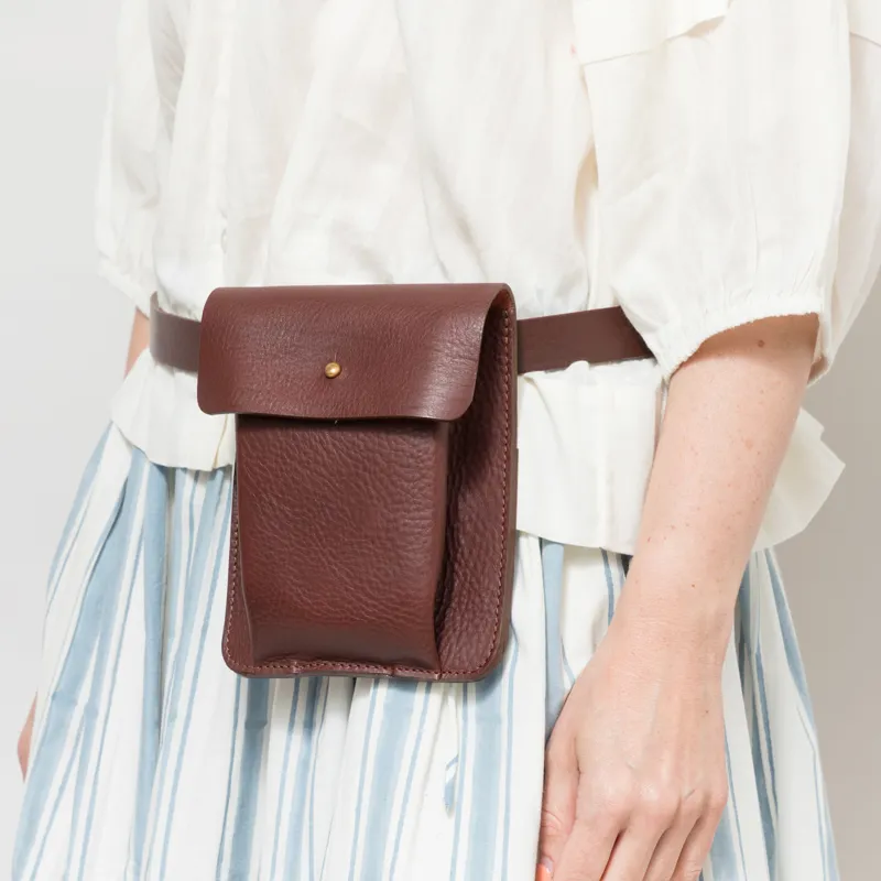 Kate Sheridan Womens House Pouch Chestnut-2