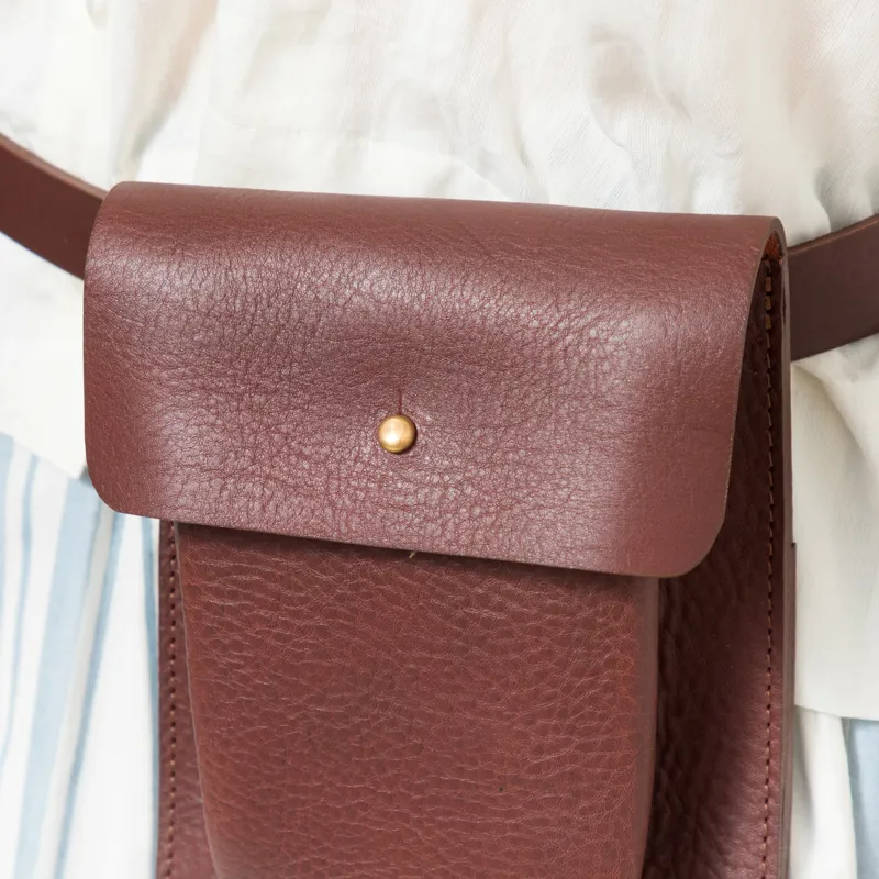 Kate Sheridan Womens House Pouch Chestnut-4