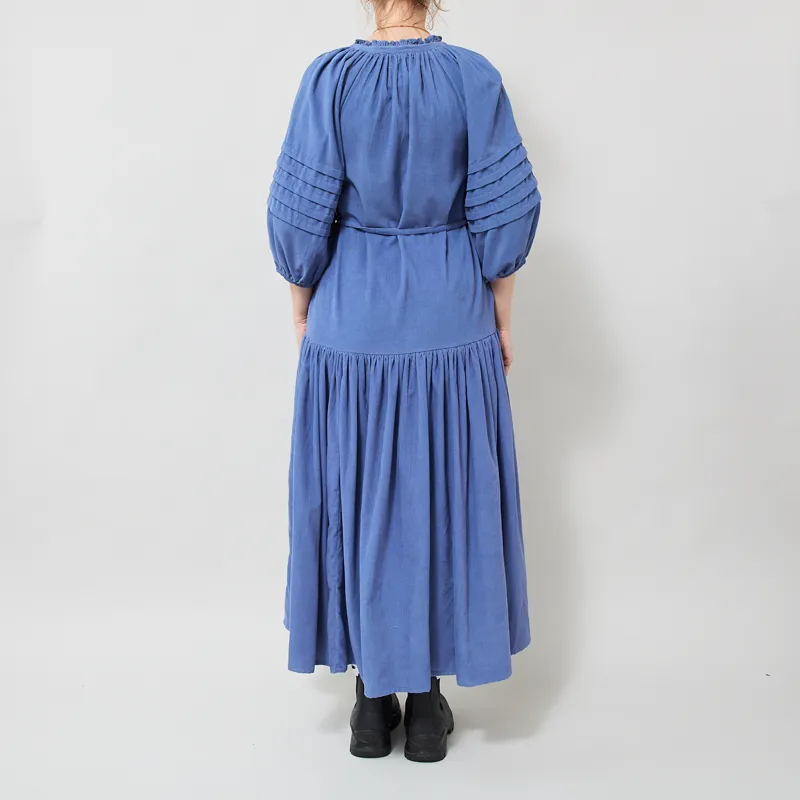 Daydress Womens Hudson Dress Needlecord Blue-3