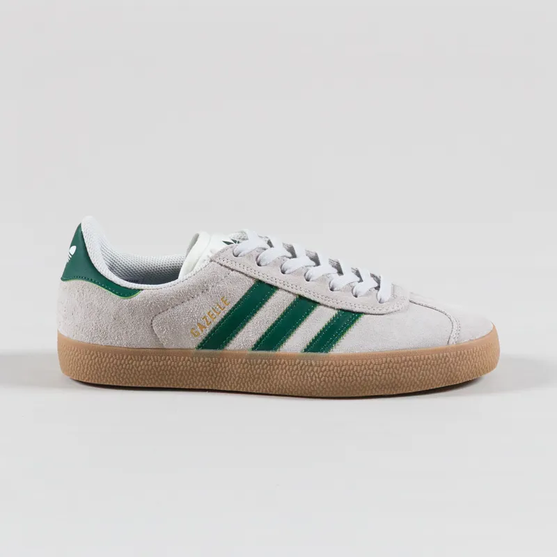 Adidas Skateboarding Gazelle ADV Shoes White Gum-2