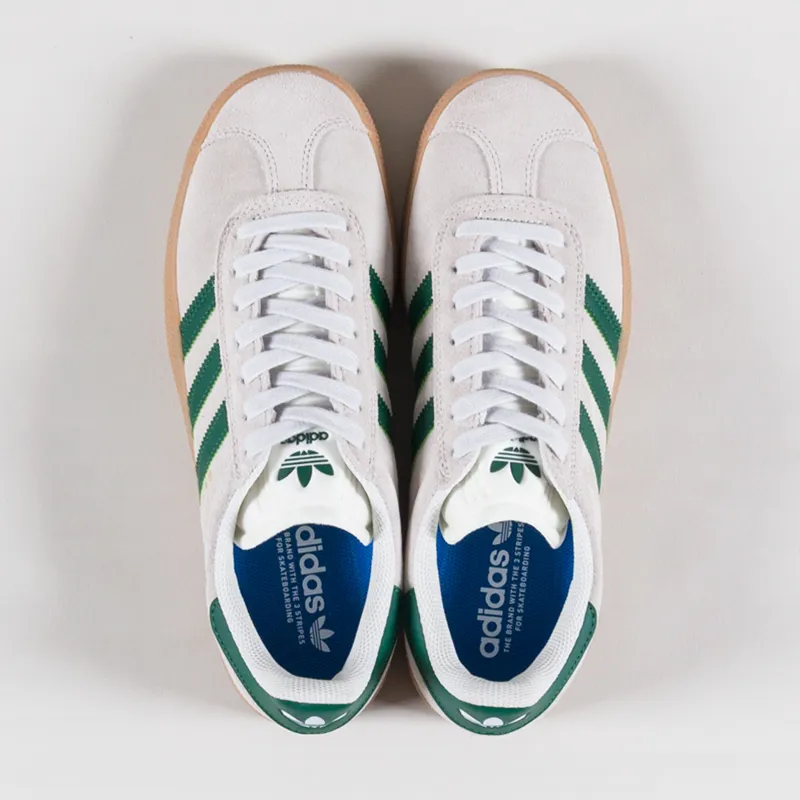 Adidas Skateboarding Gazelle ADV Shoes White Gum-6