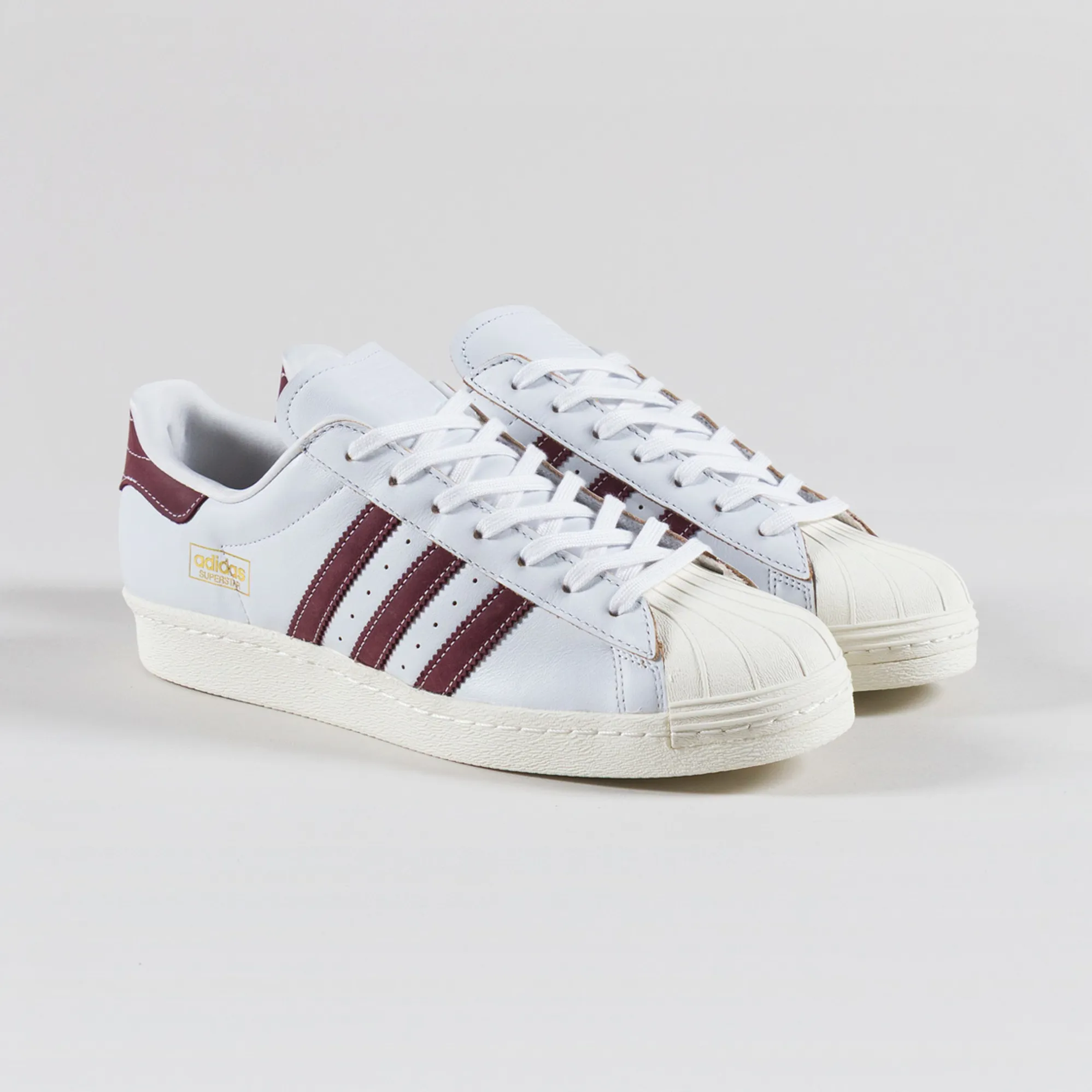 Adidas Skateboarding Superstar 80 ADV Shoes Crystal White Shadow Adidas Skateboarding Superstar 80 ADV Shoes Crystal White Shadow