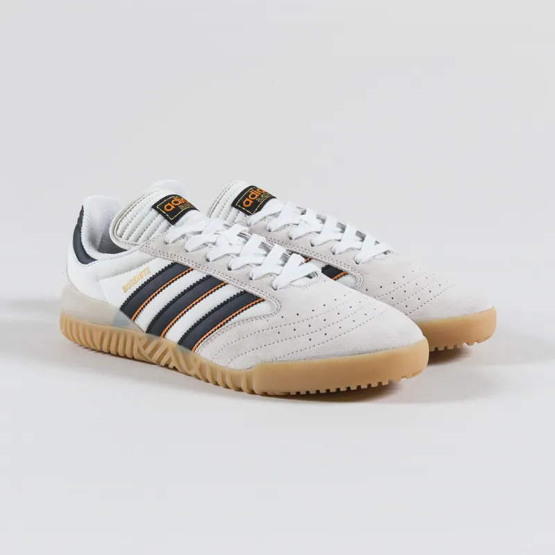 Adidas Skateboarding Busenitz Indoor Super Shoes Brown Black Off White