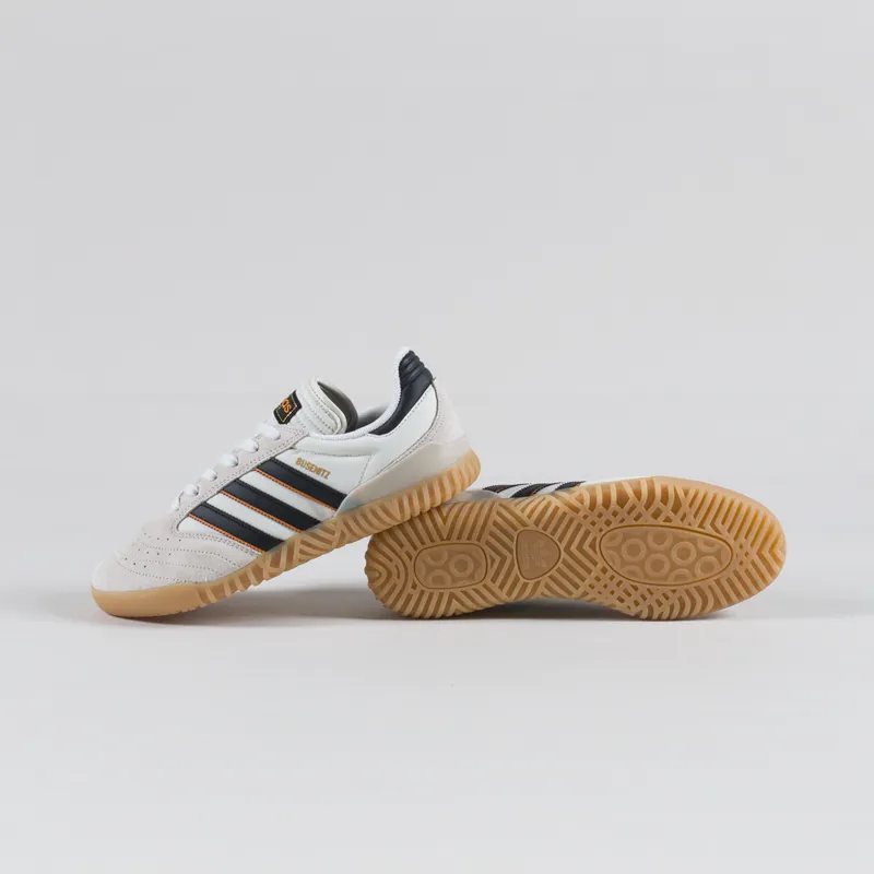 Adidas Skateboarding Busenitz Indoor Super Shoes Brown Black Off White-3