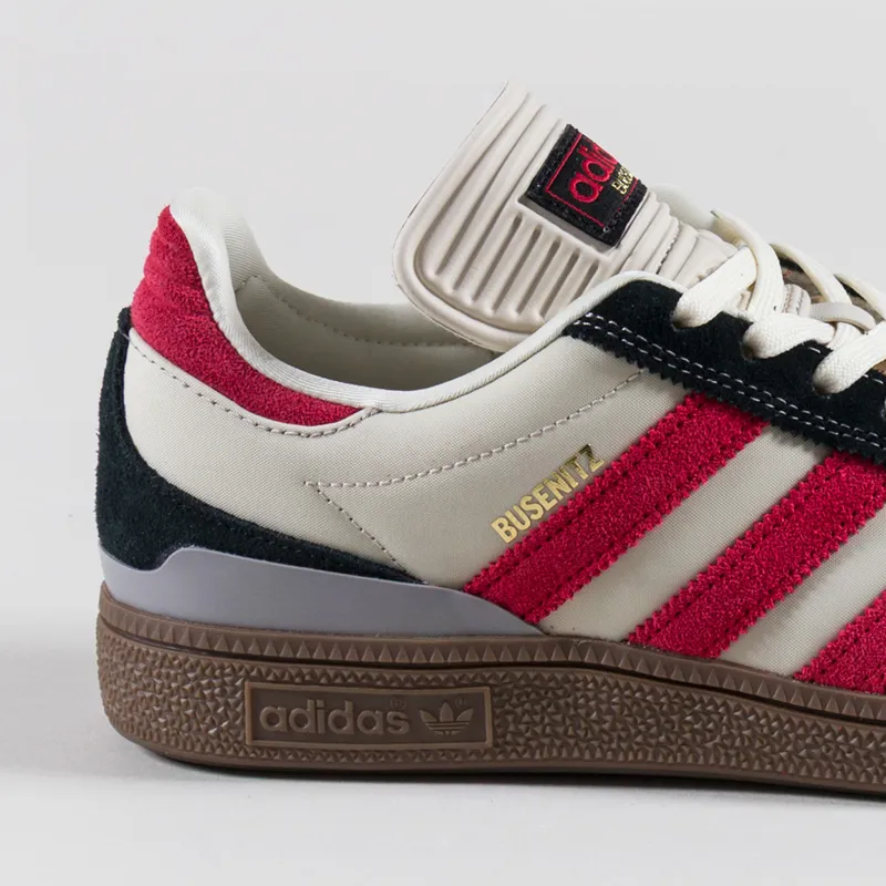 Adidas Skateboarding Busenitz Shoes Brown Scarlet Gum-4
