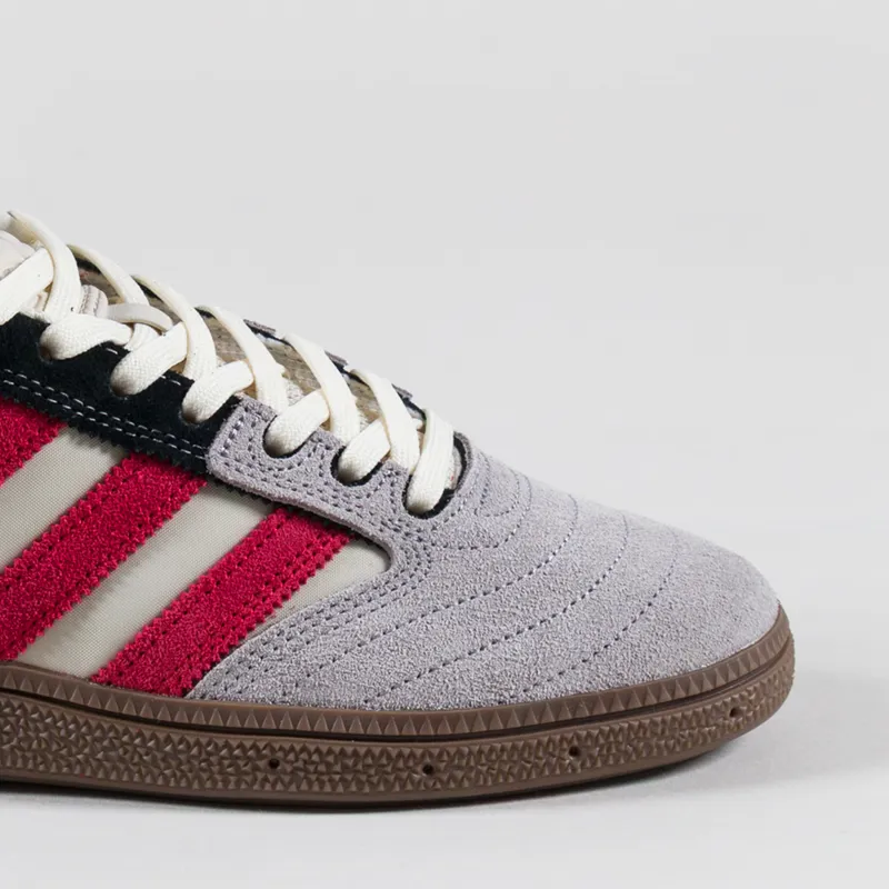 Adidas Skateboarding Busenitz Shoes Brown Scarlet Gum-5