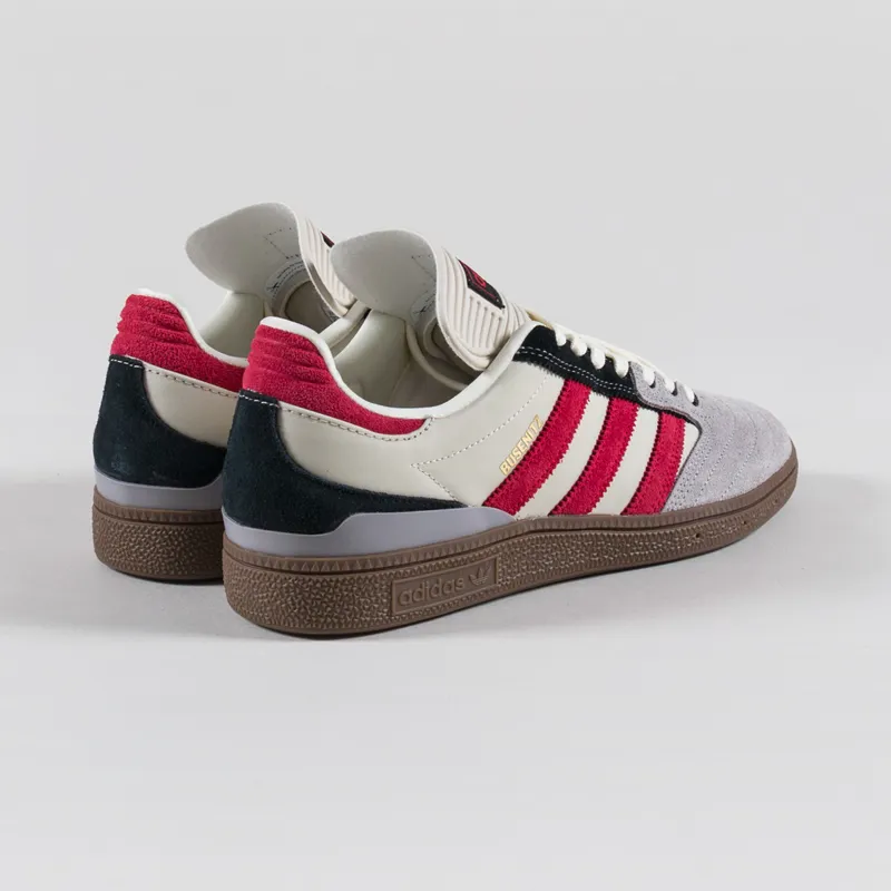 Adidas Skateboarding Busenitz Shoes Brown Scarlet Gum-1