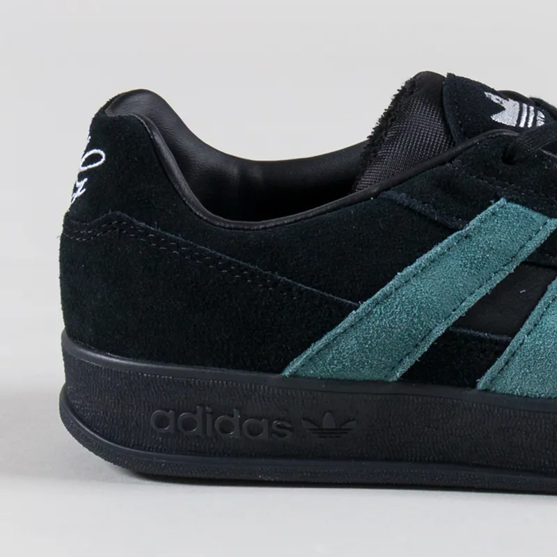 Adidas Skateboarding Aloha Super Shoes Black Teal White-4