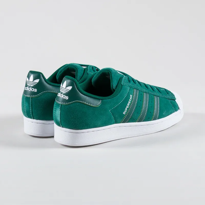 Adidas Skateboarding Superstar ADV Shoes Green White-1