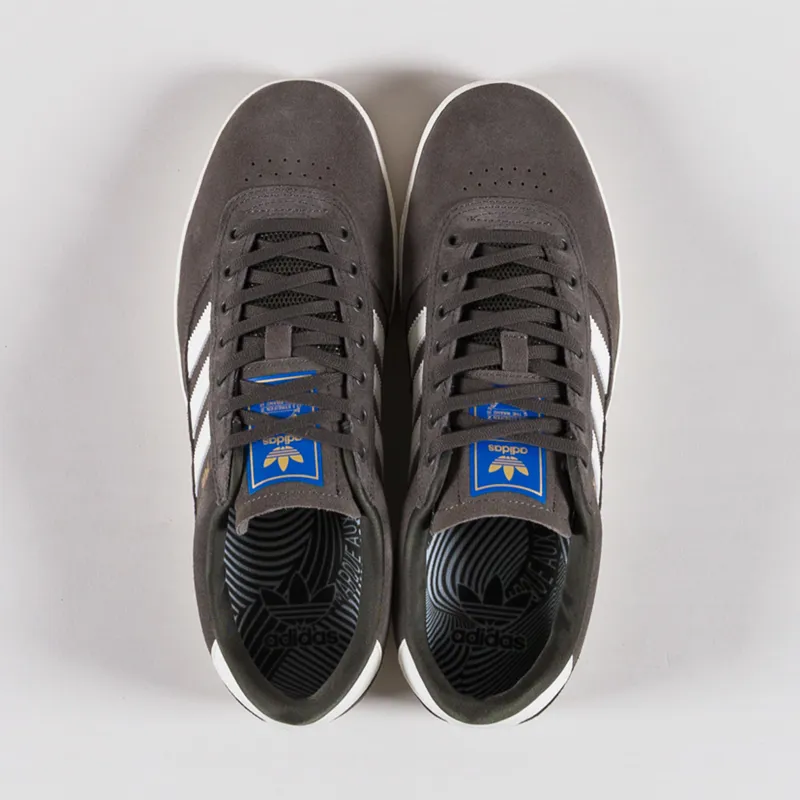 Adidas Skateboarding Puig Indoor Shoes Olive Off White Bluebird-6