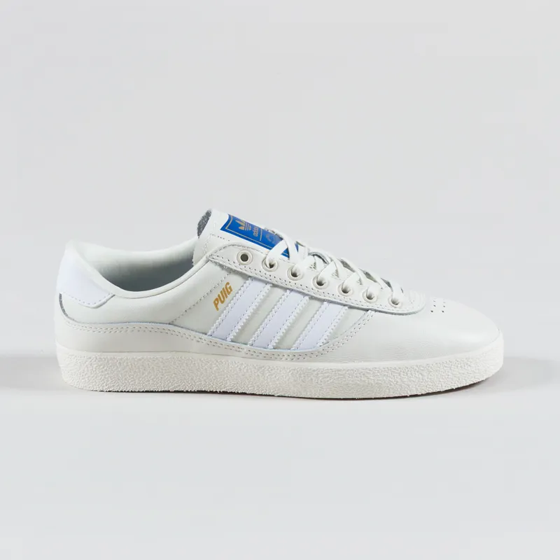 Adidas Skateboarding Puig Indoor Shoes Off White Bluebird-2