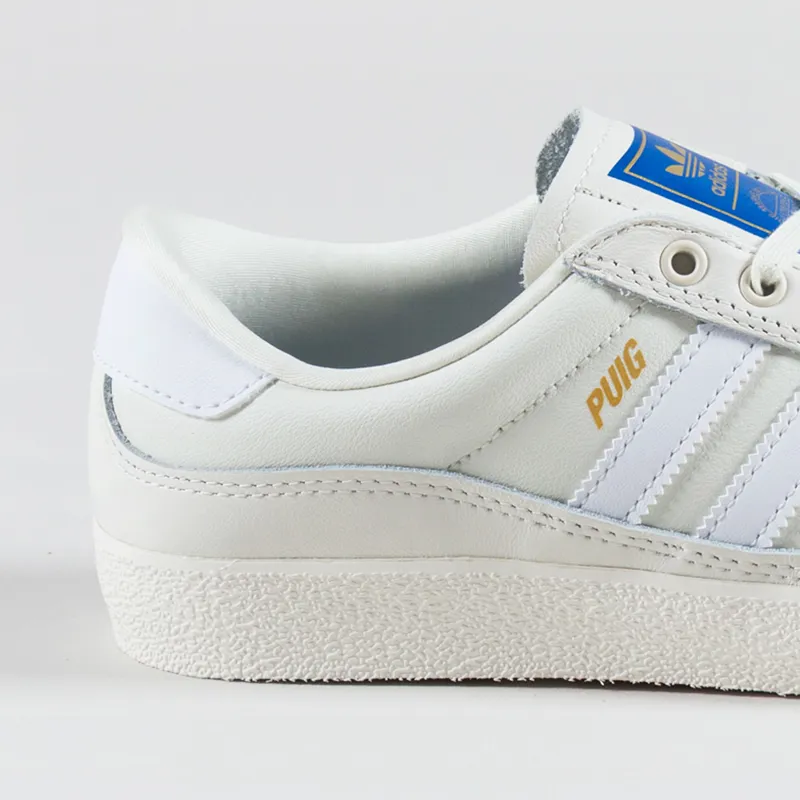 Adidas Skateboarding Puig Indoor Shoes Off White Bluebird-4