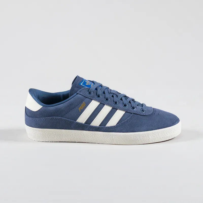 Adidas Skateboarding Puig Indoor Shoes Ink Off White Bluebird-2