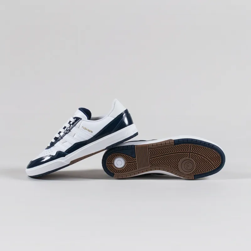 Adidas Skateboarding Tyshawn II Shoes Collegiate Navy Cloud White Grey One-3