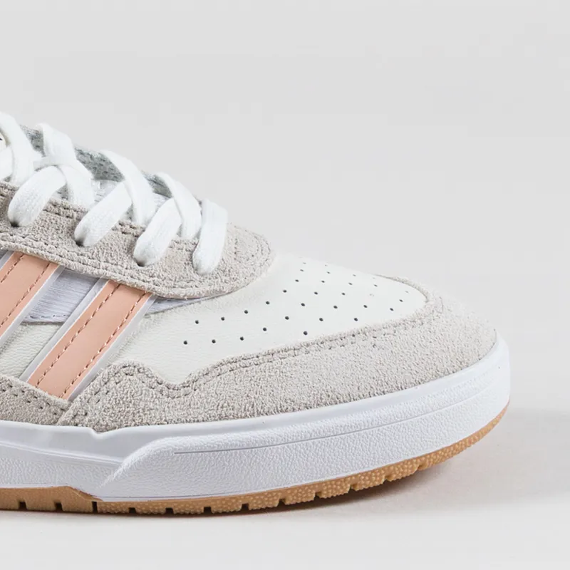 Adidas Skateboarding Tyshawn II Shoes White Coral Off White-5