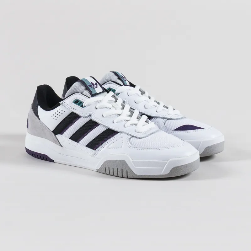 Adidas Skateboarding Tekkira Cup Shoes White Core Black Aurora Plum
