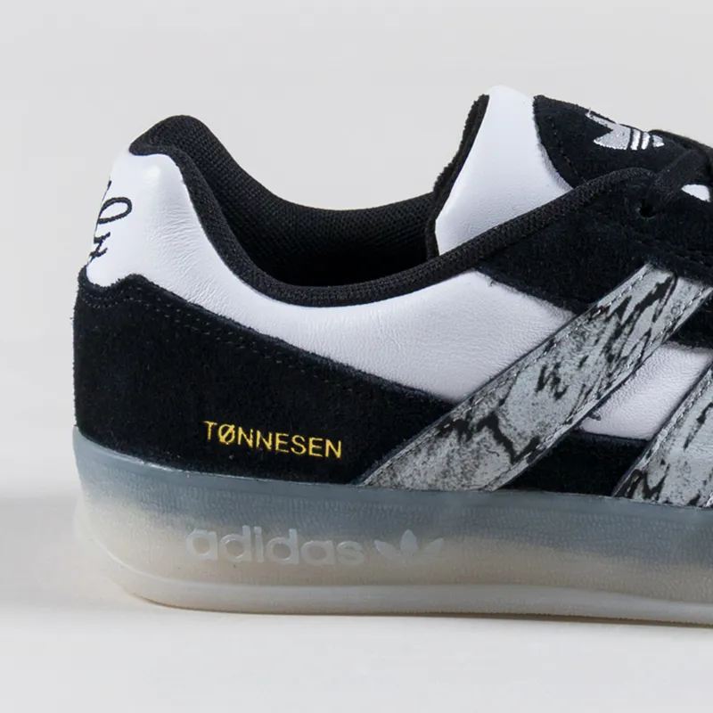 Adidas Skateboarding Aloha Super x Gustav Shoes Black White Chalk-4