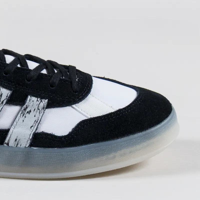 Adidas Skateboarding Aloha Super x Gustav Shoes Black White Chalk