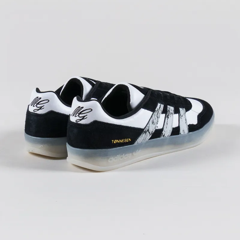 Adidas Skateboarding Aloha Super x Gustav Shoes Black White Chalk-1