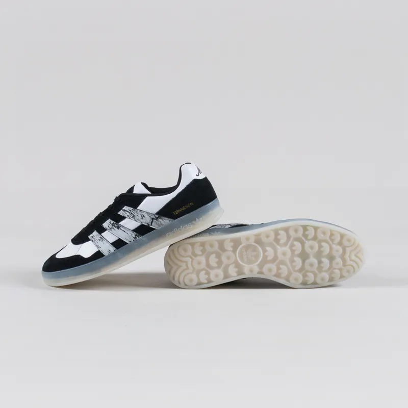 Adidas Skateboarding Aloha Super x Gustav Shoes Black White Chalk-3